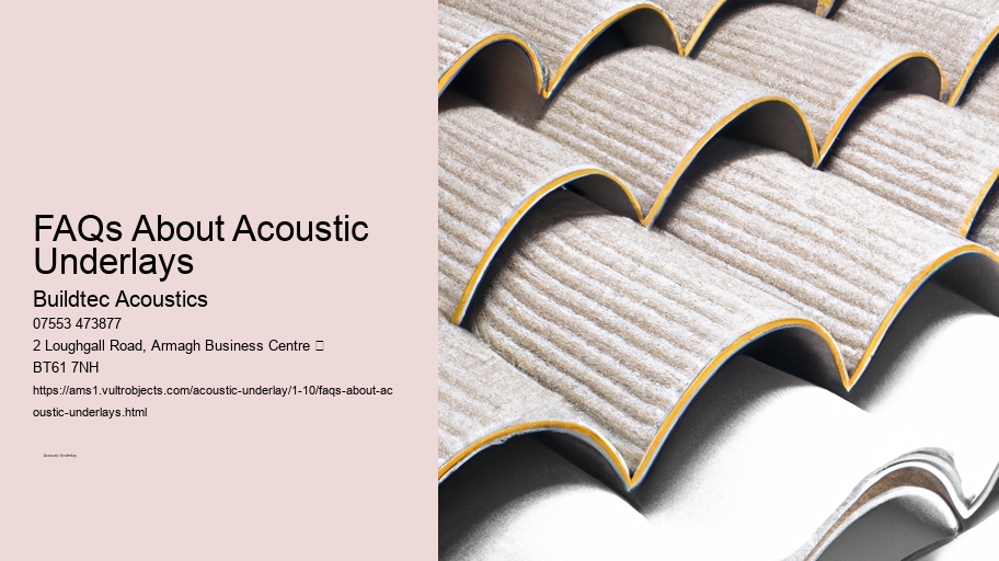 FAQs About Acoustic Underlays