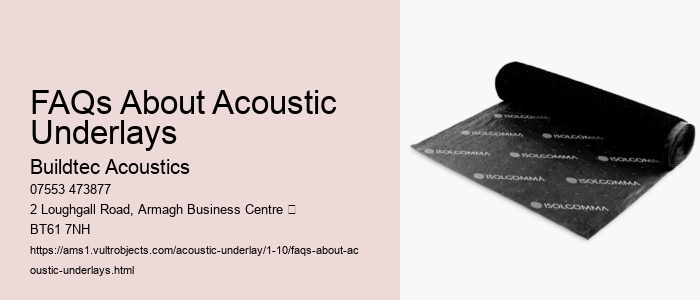 Choosing the Right Acoustic Underlay for Your Floor