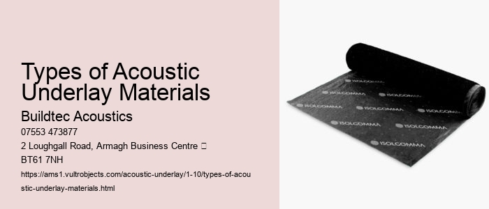 Frequently Asked Questions About Acoustic Underlays