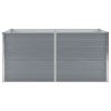 Canteiro de jardim elevado 160x80x77cm aço galvanizado cinzento - Image 3
