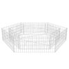 Canteiro elevado/cesto gabião hexagonal 200x173x40 cm - Image 2
