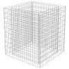 Canteiro elevado/cesto gabião 90x90x100 cm aço galvanizado - Image 3