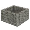 Canteiro elevado/cesto gabião 90x90x50 cm aço galvanizado - Image 2