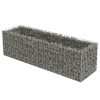 Canteiro elevado/cesto gabião 180x50x50 cm aço galvanizado - Image 2