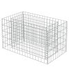 Canteiro elevado/cesto gabião 90x50x50 cm aço galvanizado - Image 3