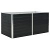 Canteiro jardim elevado 160x80x77 cm aço galvanizado antracite - Image 2