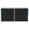 Canteiro jardim elevado 160x80x77 cm aço galvanizado antracite - Image 3