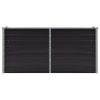 Canteiro elevado jardim aço galvanizado 160x40x77cm antracite - Image 3