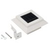 Candeeiro de exterior solar LED 12 pcs branco quadrado 12 cm - Image 6