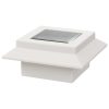Candeeiro de exterior solar LED 12 pcs branco quadrado 12 cm - Image 9