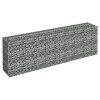 Canteiro elevado/cesto gabião 180x30x60 cm aço galvanizado - Image 3