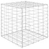 Canteiro elevado/cubo gabião 50x50x50 cm cm fio de aço - Image 2