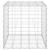 Canteiro elevado/cubo gabião 50x50x50 cm cm fio de aço - Image 3