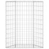 Canteiro elevado/cesto gabião trapézio 80x20x100 cm aço galvan. - Image 3