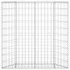 Canteiro elevado/cesto gabião trapézio 100x20x100cm aço galvan. - Image 3