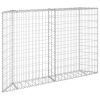 Canteiro elevado/cesto gabião trapézio 150x20x100cm aço galvan. - Image 2