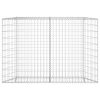 Canteiro elevado/cesto gabião trapézio 150x20x100cm aço galvan. - Image 3