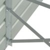 Canteiro elevado de jardim 480x80x77cm aço galvanizado cinzento - Image 6