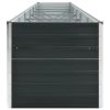Canteiro jardim elevado 480x80x77cm aço galvanizado antracite - Image 5