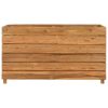 Floreira 100x40x55 cm teca reciclada e aço - Image 3