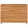 Floreira 100x40x72 cm teca reciclada e aço - Image 3