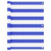 Tela varanda PEAD 75x400 cm azul e branco