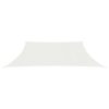 Para-sol estilo vela 160 g/m² 4/5x3 m PEAD branco - Image 2
