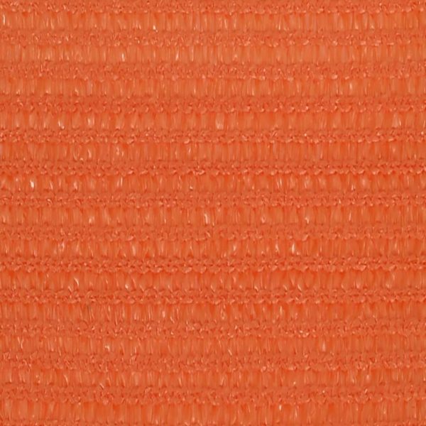 Para-sol estilo vela 160 g/m² 2,5x4 m PEAD laranja - Image 3