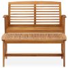 2 pcs conjunto lounge de jardim madeira de acácia maciça - Image 3
