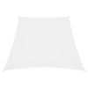 Para-sol estilo vela tecido oxford trapézio 4/5x4 m branco
