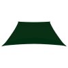 Para-sol vela tecido oxford trapézio 2/4x3 m verde-escuro - Image 2