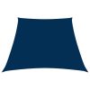 Para-sol estilo vela tecido oxford trapézio 3/5x4 m azul