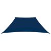 Para-sol estilo vela tecido oxford trapézio 3/5x4 m azul - Image 2