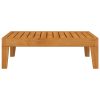 Mesa de jardim 68,5x68,5x24 cm madeira de acácia maciça - Image 3