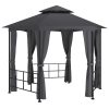 Gazebo com paredes laterais 3,1x2,7 m antracite - Image 2