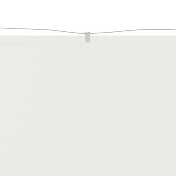 Toldo vertical 100x1000 cm tecido oxford branco - Image 2
