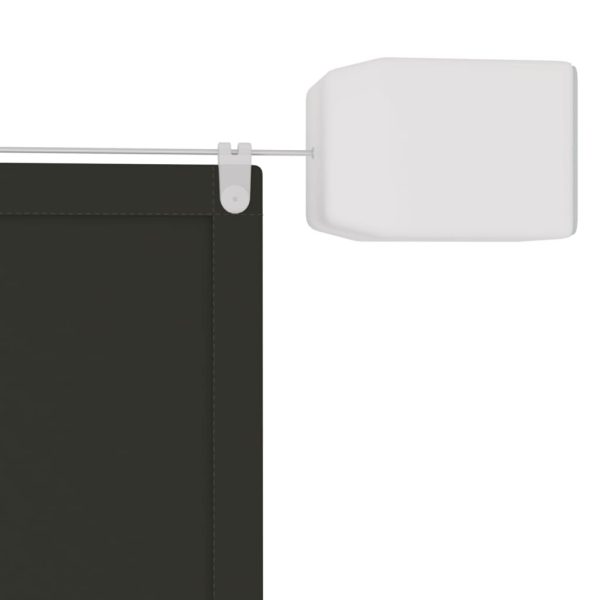 Toldo vertical 60x420 cm tecido oxford antracite - Image 3