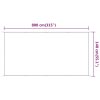 Toldo vertical 140x800 cm tecido oxford antracite - Image 5