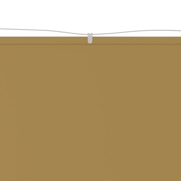Toldo vertical 60x360 cm tecido oxford bege - Image 2
