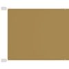 Toldo vertical 60x600 cm tecido oxford bege