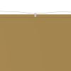 Toldo vertical 140x420 cm tecido oxford bege - Image 2