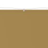 Toldo vertical 140x600 cm tecido oxford bege - Image 2