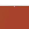 Toldo vertical 60x1000 cm tecido oxford cor terracota - Image 2
