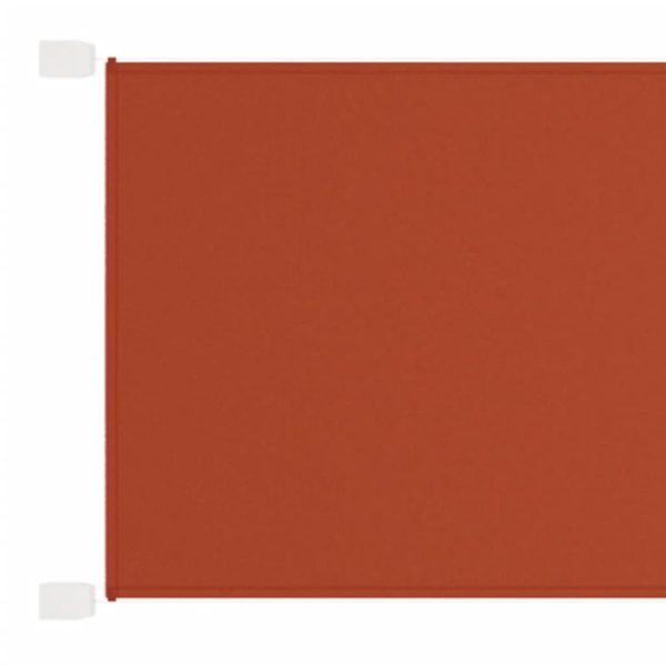 Toldo vertical 100x1000 cm tecido oxford cor terracota