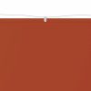Toldo vertical 140x270 cm tecido oxford cor terracota - Image 2