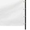 Tela de varanda 120x240 cm tecido Oxford branco - Image 3