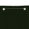 Tela de varanda 80x240 cm tecido oxford verde-escuro - Image 3