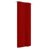 Tela de varanda 80x240 cm tecido oxford vermelho