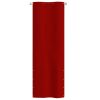 Tela de varanda 80x240 cm tecido oxford vermelho - Image 2