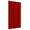 Tela de varanda 120x240 cm tecido oxford vermelho